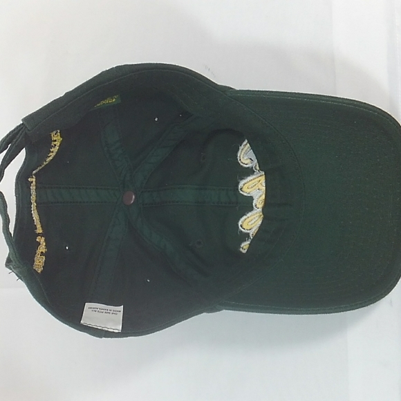 Cabela's World's Foremost Outfitter Embroidered Green 6 Panel Adjustable Hat - Picture 4 of 5